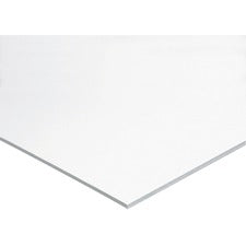 UCreate Foam Board Art, Craft, Mounting, Display, Classroom Activities, Frame, School Project - 20" Height x 30" Width x 187.5 mil Thickness - White - Polystyrene - 25 / Carton
