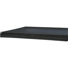 UCreate Foam Board Art, Craft, Mounting, Display, Classroom Activities, Frame - 22" Height x 28" Width x 15.6 ft Thickness x 27" Length - Black - Polystyrene - 5 / Carton