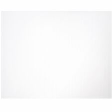 UCreate Coated Poster Board Printing - 22" Height x 28" Width x 1" Length - White - 100 / Carton