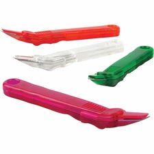 Baumgartens Translucent Slim Staple Remover Plastic - Assorted - Compact - 1 Each