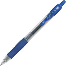 Pilot G2 Retractable XFine Gel Ink Rollerball Pens 0.5 mm Extra Fine Pen Point - Refillable - Retractable - Blue Ink - Gel-based - 1 Dozen