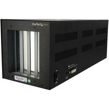 StarTech.com PCI Express to 2 PCI & 2 PCIe Expansion Enclosure System - Full Length Add Two PCI & Two PCI Express Expansion Card Slots to a Desktop or Laptop Computer System - pci expansion chassis - external pci slot - pci express to pci expansion box