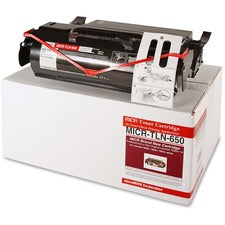 microMICR MICR Laser Toner Cartridge T650A11A - Black - 1 Each 7000 Pages