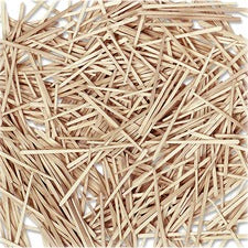 Creativity Street Flat Wood Toothpicks Wood - Natural - 2500 / Box