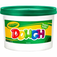Crayola Super Soft Dough Modeling, Fun and Learning - Green - 1 Each