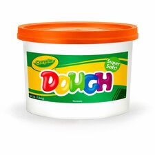 Crayola Super Soft Dough Modeling, Fun and Learning, Painting and Drawing - Orange - 1 Each