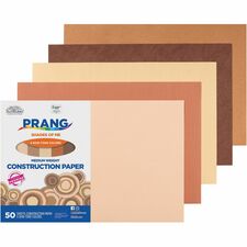 Prang Multicultural Construction Paper Art, Craft - 18" Width x 12" Length - Assorted - 50 / Pack