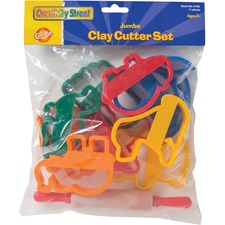 Creativity Street Clay Cutter Set Clay Craft - 11 Piece(s) - 11 / Set
