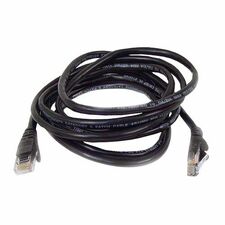 Belkin Category 5e UTP Patch Cable 5 ft Category 5e Network Cable - First End: 1 x RJ-45 Network - Male - Second End: 1 x RJ-45 Network - Male - Patch Cable - Black - 1 Each - TAA Compliant