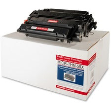microMICR MICR Laser Toner Cartridge CE255X - Black - 1 Each 12500 Pages