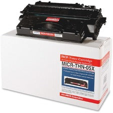 microMICR MICR Laser Toner Cartridge CE505X - Black - 1 Each 6500 Pages