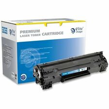 Elite Image Remanufactured Laser Toner Cartridge 35A (CB435A) - Black - 1 Each 1500 Pages