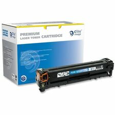 Elite Image Remanufactured Laser Toner Cartridge 125A (CB540A) - Black - 1 Each 2200 Pages