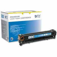 Elite Image Remanufactured Laser Toner Cartridge 125A (CB541A) - Cyan - 1 Each 1400 Pages