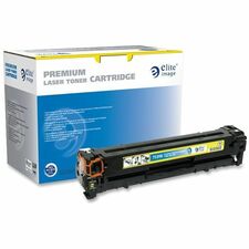 Elite Image Remanufactured Laser Toner Cartridge 125A (CB542A) - Yellow - 1 Each 1400 Pages