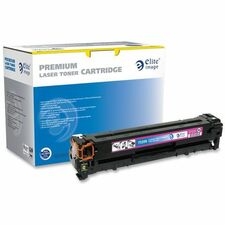 Elite Image Remanufactured Laser Toner Cartridge 125A (CB543A) - Magenta - 1 Each 1400 Pages