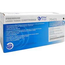 Elite Image Remanufactured MICR High Yield Laser Toner Cartridge 53X (Q7553X) - Black - 1 Each 7000 Pages