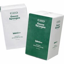 Medline Caring Non-sterile Gauze Sponges 16 Ply - 4" Width x 4" Length - White - 200 / Box