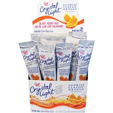 Crystal Light On-The-Go Orange Mix Sticks 0.16 oz - 30 / Box