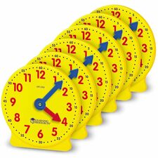 Learning Resources Pre K-4 Learning Clocks Set Learning Clock - Theme/Subject: Learning - 3-9 Year - Multi
