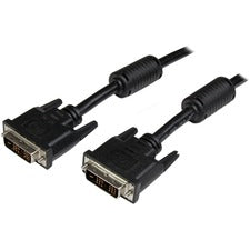 StarTech.com 10ft DVI-D Digital Video Cable 10 ft DVI-D Video Cable for Video Device, Desktop Computer, Notebook, Monitor, Projector - First End: 1 x 19-pin DVI-D (Single-Link) Digital Video - Male - Second End: 1 x 19-pin DVI-D (Single-Link) Digital Vide