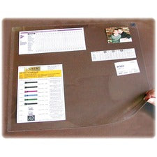 Artistic Second Sight Clear Desk Protectors Rectangular - 40" Width x 25" Depth - Plastic - Clear
