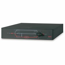 APC by Schneider Electric 19" Rack Mountable 24A Maintenance Bypass Panel 2 x NEMA L6-20R, 2 x NEMA L6-30R - 5000 W - 200 V AC, 208 V AC - 24 A, 24 A, 24 A