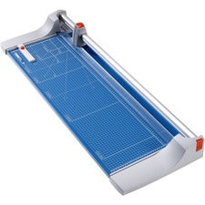 Dahle 446 Premium Rotary Trimmer 22 Sheet Cutting Capacity - 36" Cutting Length - 4" Height x 15.1" Width x 44.1" Length - Self-sharpening, Heavy Duty, Automatic Clamp, Metal Base, Ground Blade, Dual Cylinder Guide Bar, Adjustable Alignment Guide, Screene