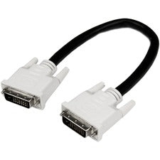 StarTech.com 1ft DVI-D Dual Link Digital Video Monitor Cable 1 ft DVI Video Cable for Monitor, Projector, Desktop Computer, Notebook, Video Device - First End: 1 x 25-pin DVI-D (Dual-Link) Digital Video - Male - Second End: 1 x 25-pin DVI-D (Dual-Link) Di