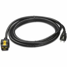 APC by Schneider Electric AP8750 Standard Power Cord 120 V - Black - 9.84 ft Cord Length - NEMA 5-15P - 1 Each