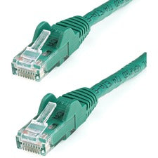 StarTech.com 10 ft Green Snagless Cat6 UTP Patch Cable 10 ft Category 6 Network Cable for Network Device, Workstation - First End: 1 x RJ-45 Network - Male - Second End: 1 x RJ-45 Network - Male - 10 Gbit/s - Patch Cable - Gold Plated Connector - CMG - 24