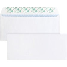 Business Source Regular Tint Peel/Seal Envelopes Business - #10 - 9 1/2" Width x 4 1/8" Length - 24 lb - Peel & Seal - White - Wove - 500 / Box