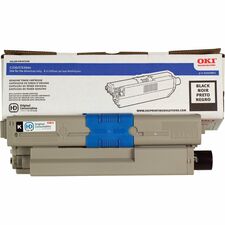 Oki Original LED Toner Cartridge - Black - 1 Each 3500 Pages