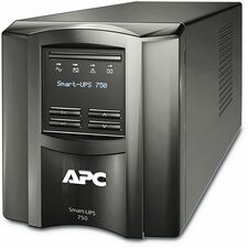 APC by Schneider Electric Smart-UPS SMT750I 750 VA Tower UPS Tower - 3 Hour Recharge - 5 Minute Stand-by - 230 V Input - 230 V AC Output - Sine Wave - USB - 2 x IEC Jumper, 6 x IEC 320-C13 Receptacle(s) - 8 x Battery/Surge Outlet