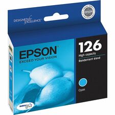 Epson DURABrite 126 Original Inkjet Ink Cartridge - Cyan - 1 Each 480 Pages