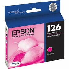 Epson DURABrite 126 Original Inkjet Ink Cartridge - Magenta - 1 Each 480 Pages