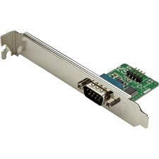 StarTech.com 24in Internal USB Motherboard Header to Serial RS232 Adapter 1 x 9-pin DB-9 RS-232 Serial - Male - 1 x 9-pin IDC IDE - Female, USB 2.0 - Black, Green, Silver - 1 Each