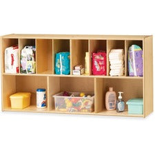 Jonti-Craft Diaper Organizer 25" Height x 48" Width x 12" Depth - Durable - Baltic - Acrylic - 1 Each