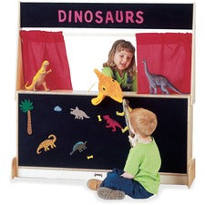 Jonti-Craft Flannel Surface Imagination Station 49" Height x 49" Width x 15" Depth - Baltic - 1 Each