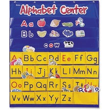 Learning Resources Alphabet Center Pocket Chart Theme/Subject: Learning - Skill Learning: Alphabet, Picture Words, Word Building, Letter Sound, Visual, Uppercase Letters, Lowercase Letters, Vowels, Matching, Spelling, Consonant - 3+ - 1 Each