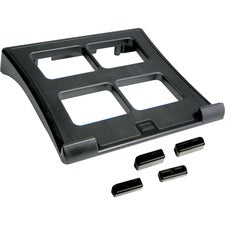 DAC&reg; Height and Angle Adjustable Laptop Stand 2.60" Height x 11.50" Width x 13" Depth - Black