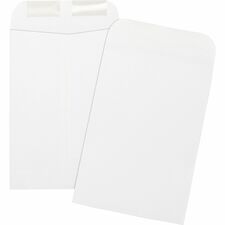 Business Source Durable Open-End Catalog Envelopes Catalog - #1 3/4 - 6 1/2" Width x 9 1/2" Length - 24 lb - Gummed - White - Wove - 500 / Box