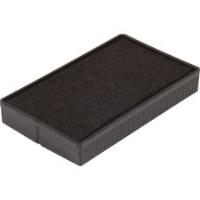 Xstamper Classix Self-ink Line Dater Rplcmnt Pad Black Ink - Black - 1 Each