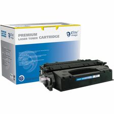 Elite Image Remanufactured Laser Toner Cartridge 05X (CE505X) - Black - 1 Each 6500 Pages