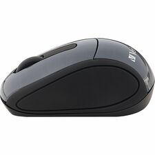 Verbatim Wireless Mini Travel Mouse Optical - Wireless - Radio Frequency - Graphite - USB - 1600 dpi - Scroll Wheel - 3 Button(s) - 1 Each