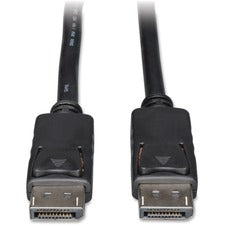 Tripp Lite series DisplayPort Cable 3 ft A/V Cable for Audio/Video Device, Computer, Projector, Notebook, Monitor - First End: 1 x DisplayPort Digital Audio/Video - Male - Second End: 1 x DisplayPort Digital Audio/Video - Male - 10.8 Gbit/s - Supports up