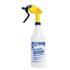 Zep Professional Spray Bottle Adjustable Nozzle - Clear - 1 Each