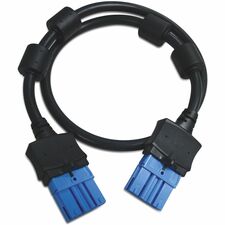 APC by Schneider Electric SMX039-2 Battery Extension Cord For Battery - Black - 1 Each
