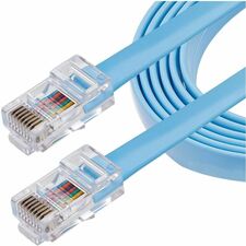 StarTech.com 6 ft Cisco Console Rollover Cable - RJ45 Ethernet M/M 6 ft RJ-45 Network Cable for Modem, Router, Server, Network Device - First End: 1 x RJ-45 Network - Male - Second End: 1 x RJ-45 Network - Male - Rollover Cable - 26 AWG - Blue - 1 Each