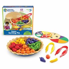 Learning Resources Super Sorting Pie Play Kit - 3+ - Multicolor